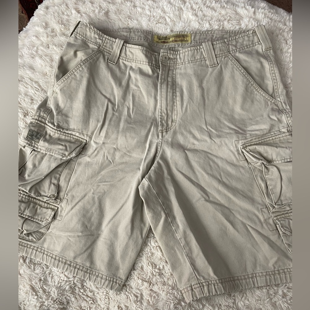 LEE DUNGAREES CACKIE CARGO SHORTS 34